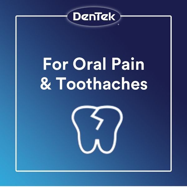 DenTek Pain Relief Kit for Oral Pain + Toothaches - 50 Treatments