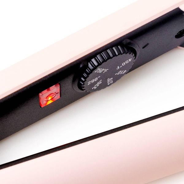 L'ange Hair Le Ceramique Flat Iron - Blush - 1"