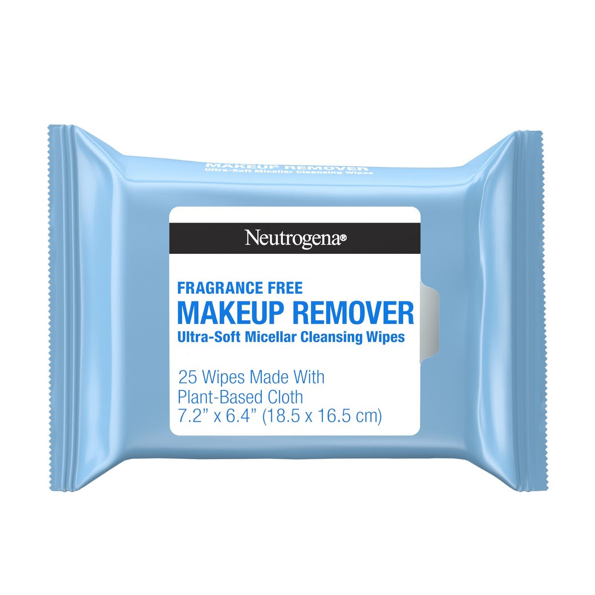 Neutrogena Makeup Remover Wipes - Ultra Soft Micellar Facial Cleansing - Fragrance Free - 25ct