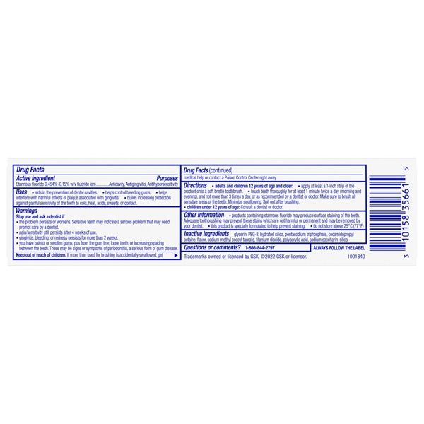 Sensodyne Sensitivity & Gum + Enamel Toothpaste - 3.4oz