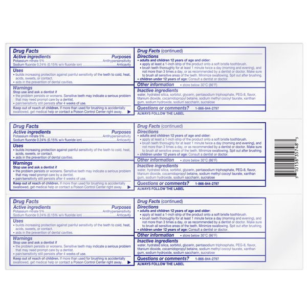 Sensodyne Extra Whitening Toothpaste - 12oz/3pk
