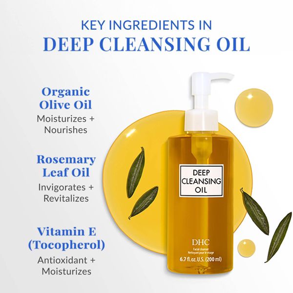 DHC Deep Cleansing Oil Facial Make Up Remover - 2.3 fl oz