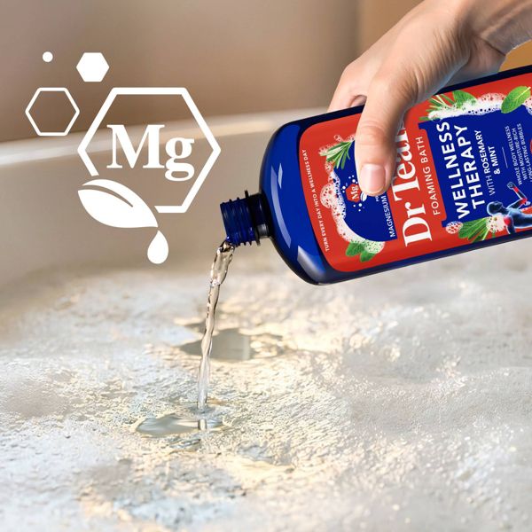 Dr Teal's Wellness Therapy Foaming Bubble Bath with Rosemary & Mint - 34 fl oz
