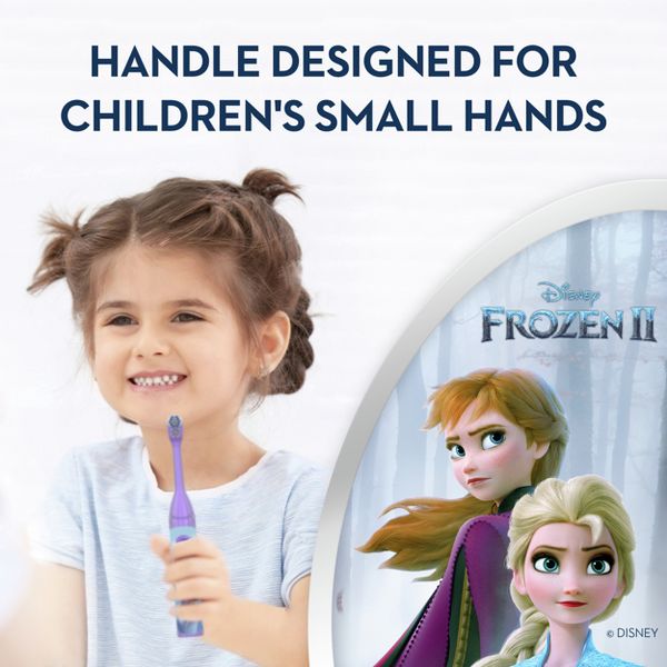 Oral-B Kid's Battery Disney's Frozen Toothbrush - Soft Bristles
