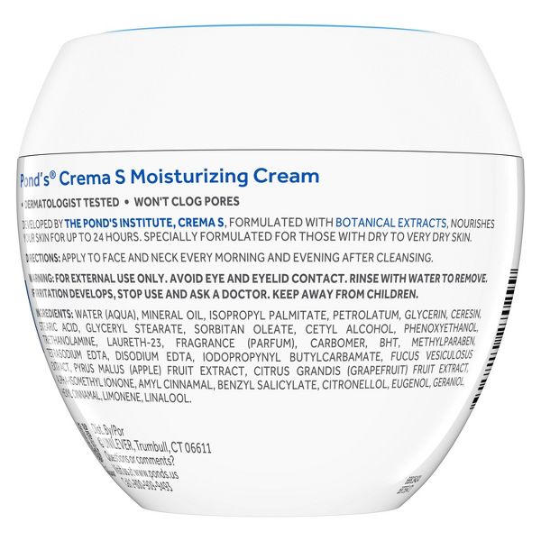 POND'S Crema S 24H Moisturizing Cream - 14.1oz