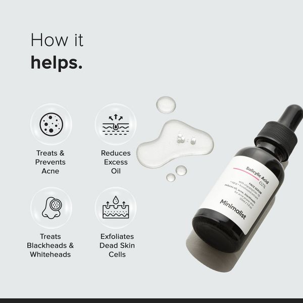 Minimalist Salicylic Acid 2% Face Serum - 1 fl oz