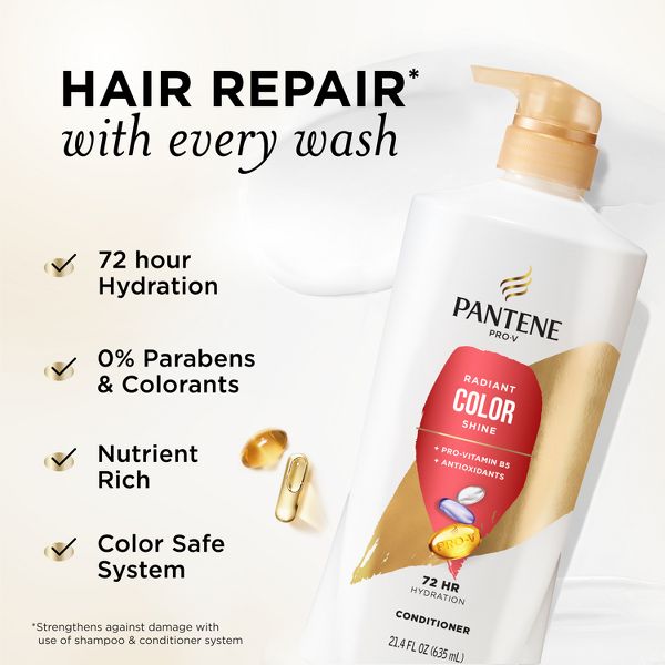 Pantene Radiant Color Shine Conditioner - 21.4 fl oz