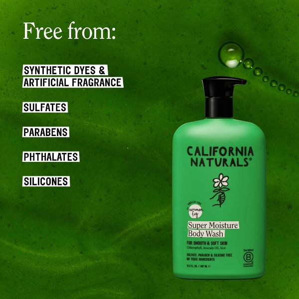 California Naturals Super Moisture Body Wash - 16.5 fl oz