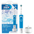 Oral-B Kids' Electric Toothbrush with Sensitive Brush Head and Timer - Blue