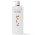 Native Moisturizing Body Wash - Cocoa Butter & Vanilla - 22 fl oz