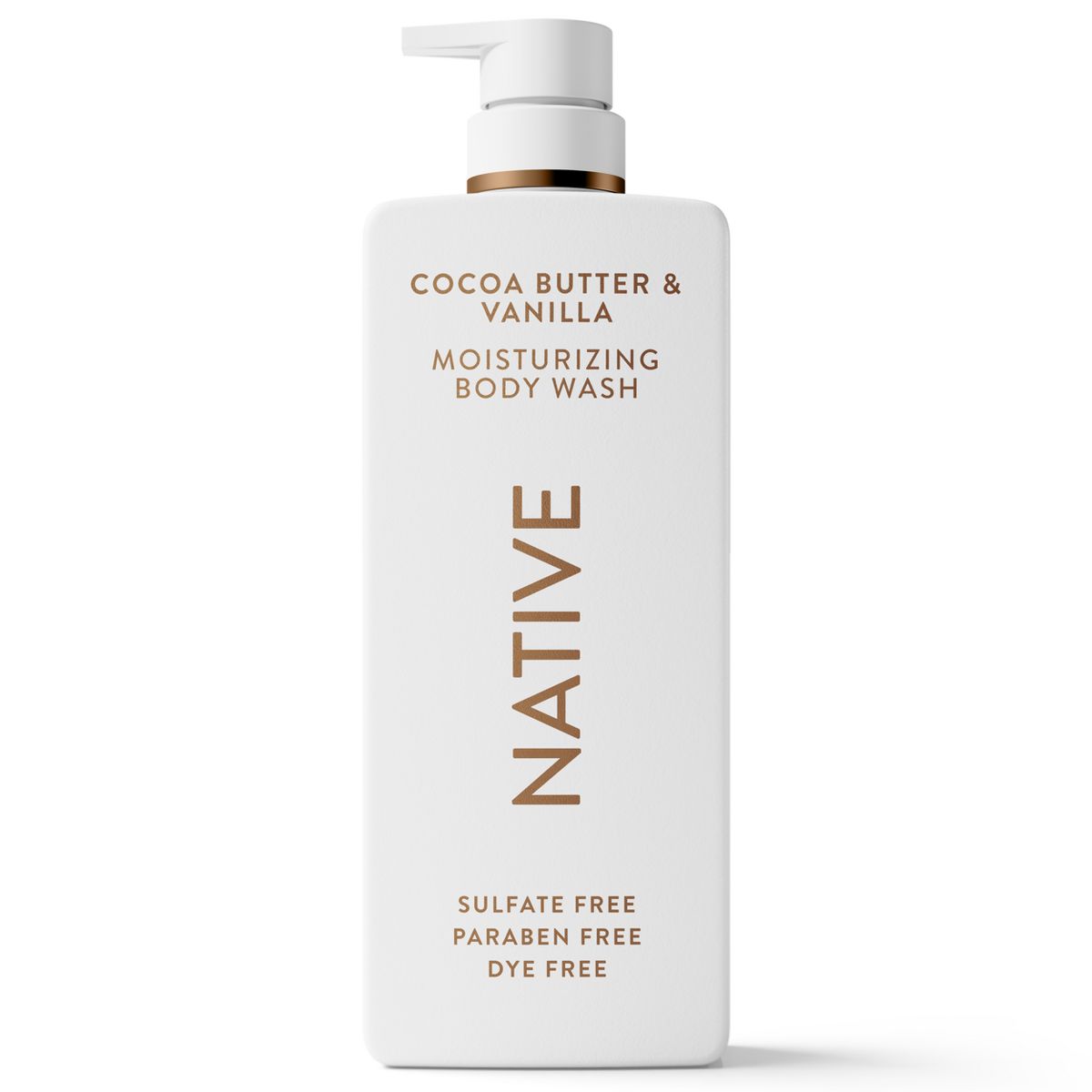 Native Moisturizing Body Wash - Cocoa Butter & Vanilla - 22 fl oz