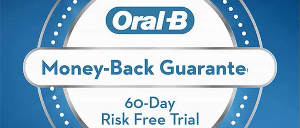 Oral-B Pro 1000 Electric Toothbrush - Black/White - 2pk