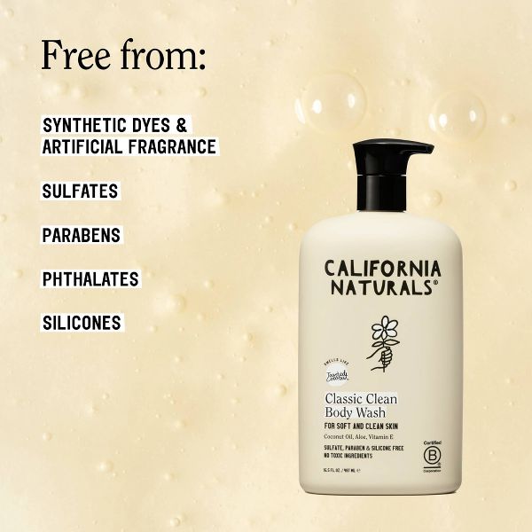 California Naturals Classic Clean Body Wash - 16.5 fl oz
