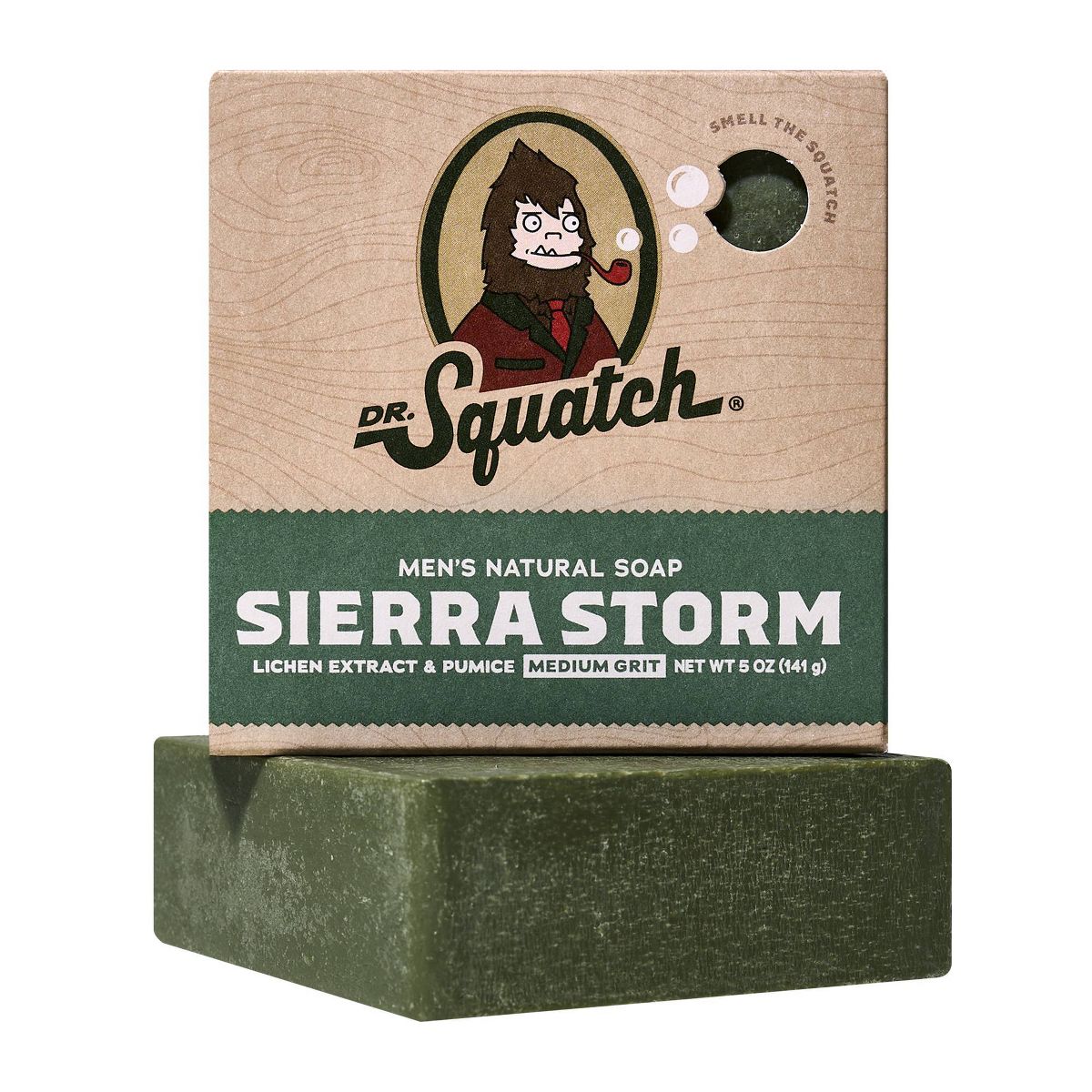 DR. SQUATCH Men's All Natural Bar Soap - Sierra Storm - 5oz