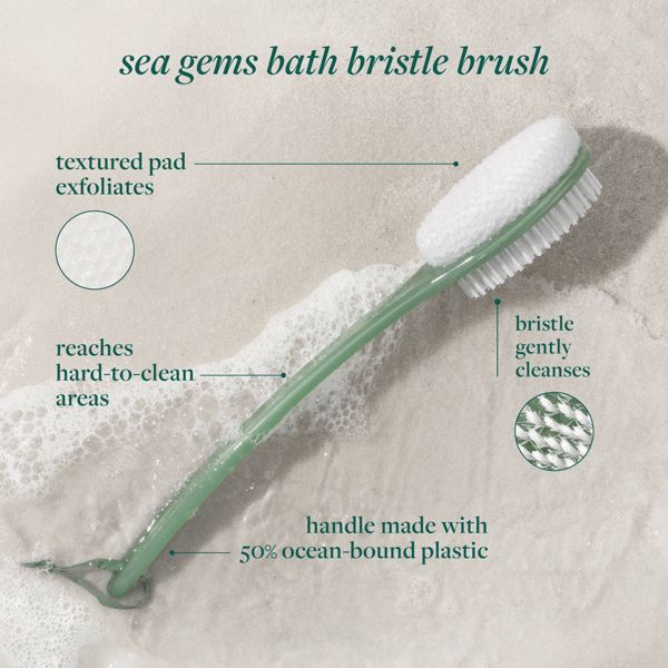 EcoTools Sea Gems Bath Bristle Brush - 1ct