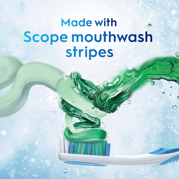 Crest + Scope Complete Whitening Fluoride Toothpaste - Minty Fresh - 5.4oz/2pk