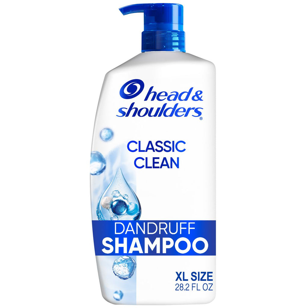 Head & Shoulders Anti-Dandruff Treatment, Classic Clean for Daily Use, Paraben-Free 2-in-1 Shampoo and Conditioner - 28.2 fl oz