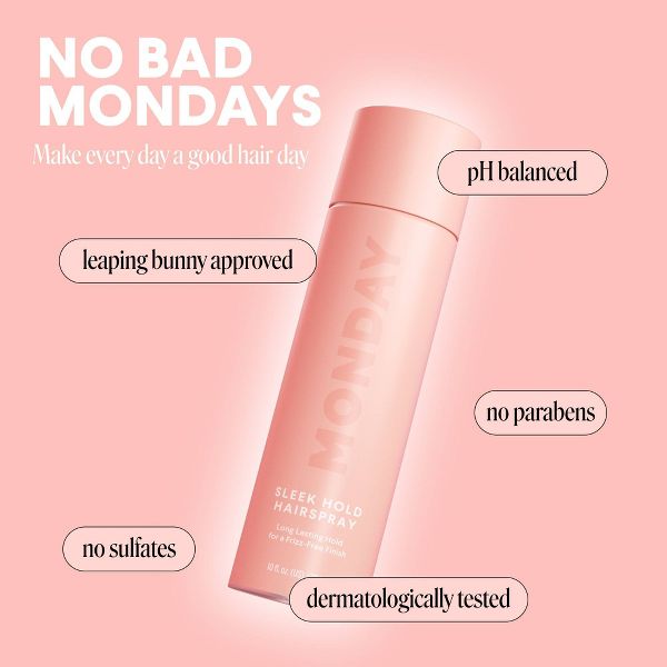 MONDAY Haircare SLEEK HOLD Hairspray - 10 fl oz