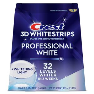 Crest 3D Whitestrips Professional White with Light Teeth Whitening Kit - 19 Treatments