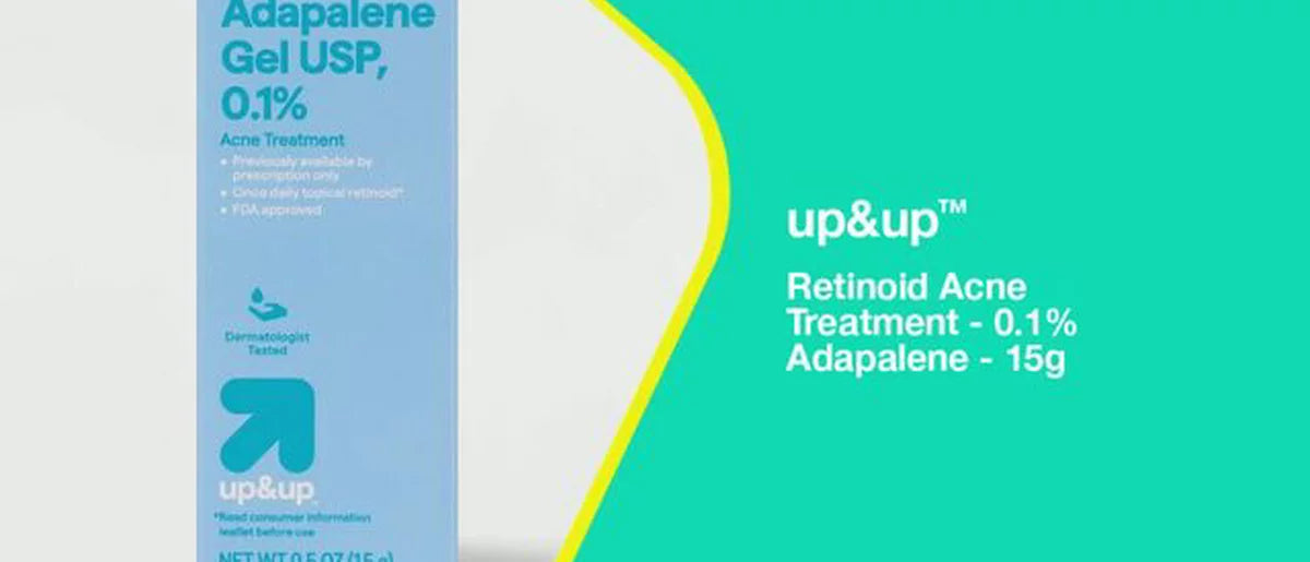 Retinoid Acne Treatment - 0.1% Adapalene - 15g - up&up™