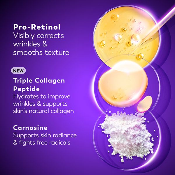 Olay Regenerist Retinol 24 + Peptide Night Face Moisturizer Fragrance-Free - Trial Size - 0.5oz