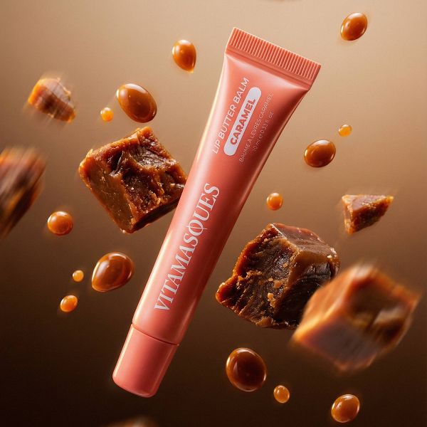Vitamasques Plump & Repair Tinted Lip Butter Balm - Caramel - 0.33 fl oz: Contains Hyaluronic Acid, Sheer Finish, For Sensitive Skin