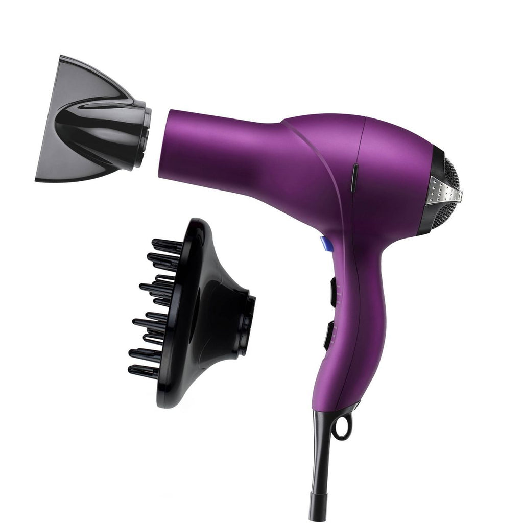 INFINITI PRO CONAIR Magenta Quick Styling Salon Hair Dryer - AC Motor, 1875 Watts