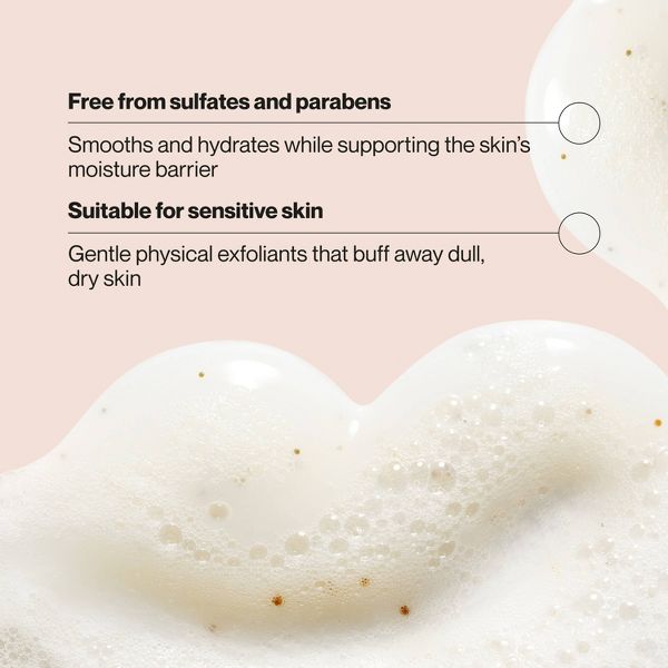 Suave Exfoliating Sulfate-Free Hydrating Body Wash and Scrub - Citrus Blossom - 18 fl oz