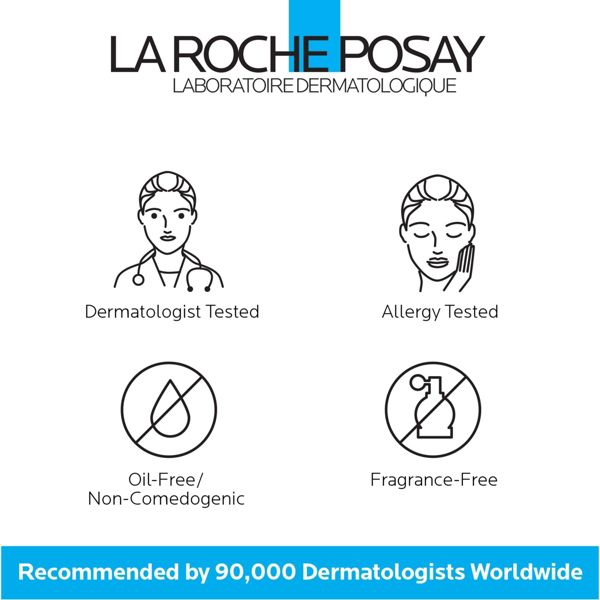 La Roche Posay Effaclar Face Salicylic Acid Toner Clarifying Solution with Medicated Formula - 6.76oz