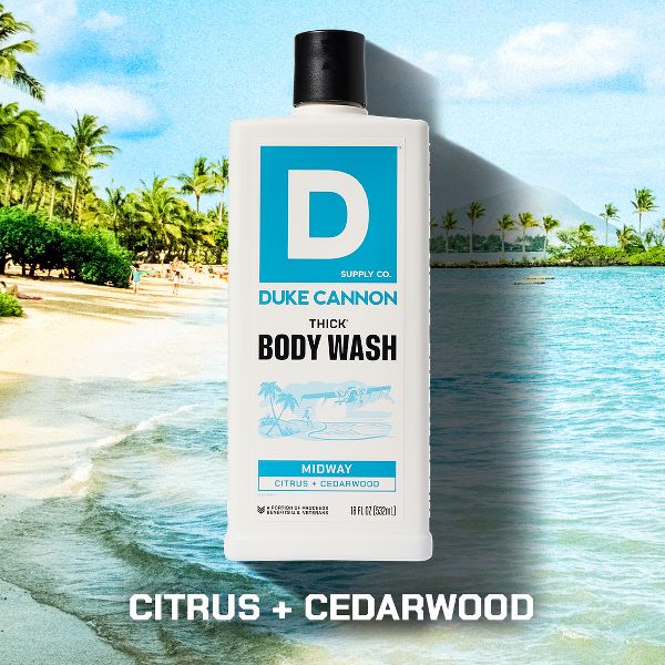 Duke Cannon Supply Co. THICK Men's Body Wash - Midway - 18 fl oz