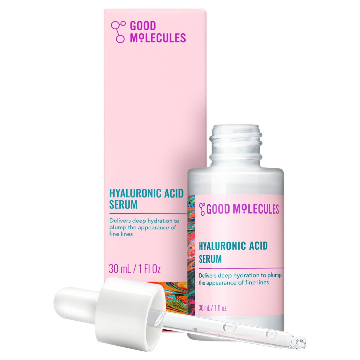 Good Molecules Hyaluronic Acid Face Serum - 1 fl oz