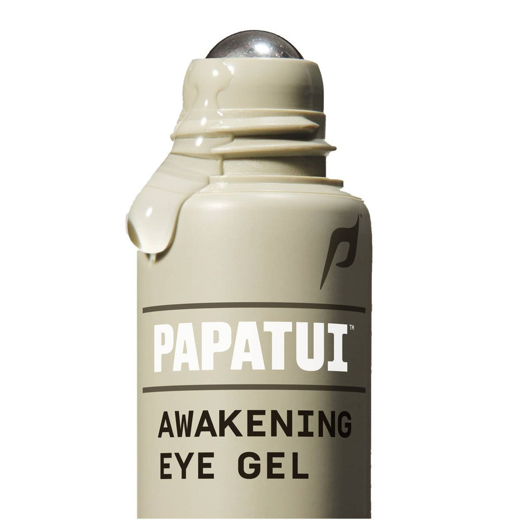 Papatui Men's Paraben-Free Hyaluronic Acid and Caffeine Eye Gel Rollerball - Unscented - 0.5 fl oz