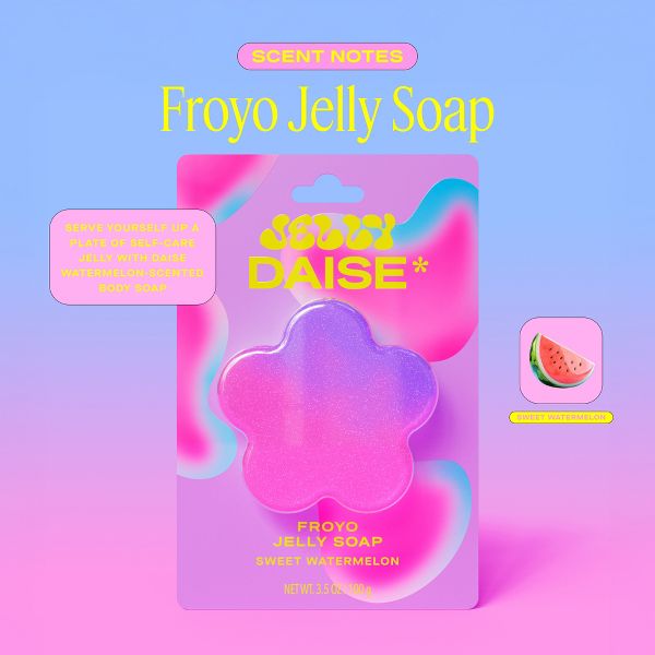 DAISE Jelly Bar Soap - Froyo - 3.5oz