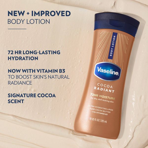 Vaseline Intensive Care Moisturizing Body Lotion with Cocoa Butter Cocoa Radiant - 10 fl oz