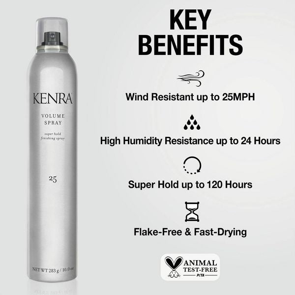 Kenra Super Hold Finishing Spray Volume - 10oz - Beauty Studio