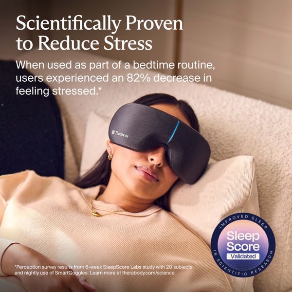 Therabody SmartGoggles Heated Eye & Temple Massage (2nd Generation)