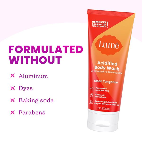 Lume Body Wash Tube - Tangerine - 7 fl oz