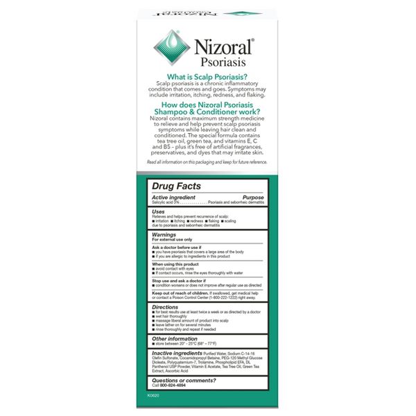 Nizoral Psoriasis Shampoo & Conditioner for Scalp Psoriasis - 11 fl oz