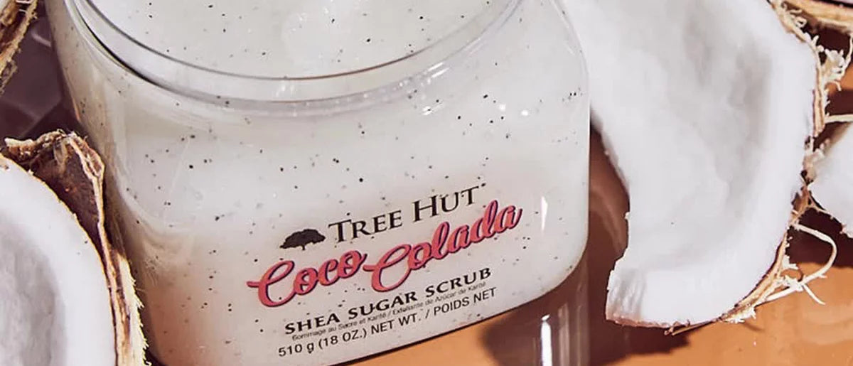 Tree Hut Coco Colada Shea Sugar Coconut Body Scrub - 18oz
