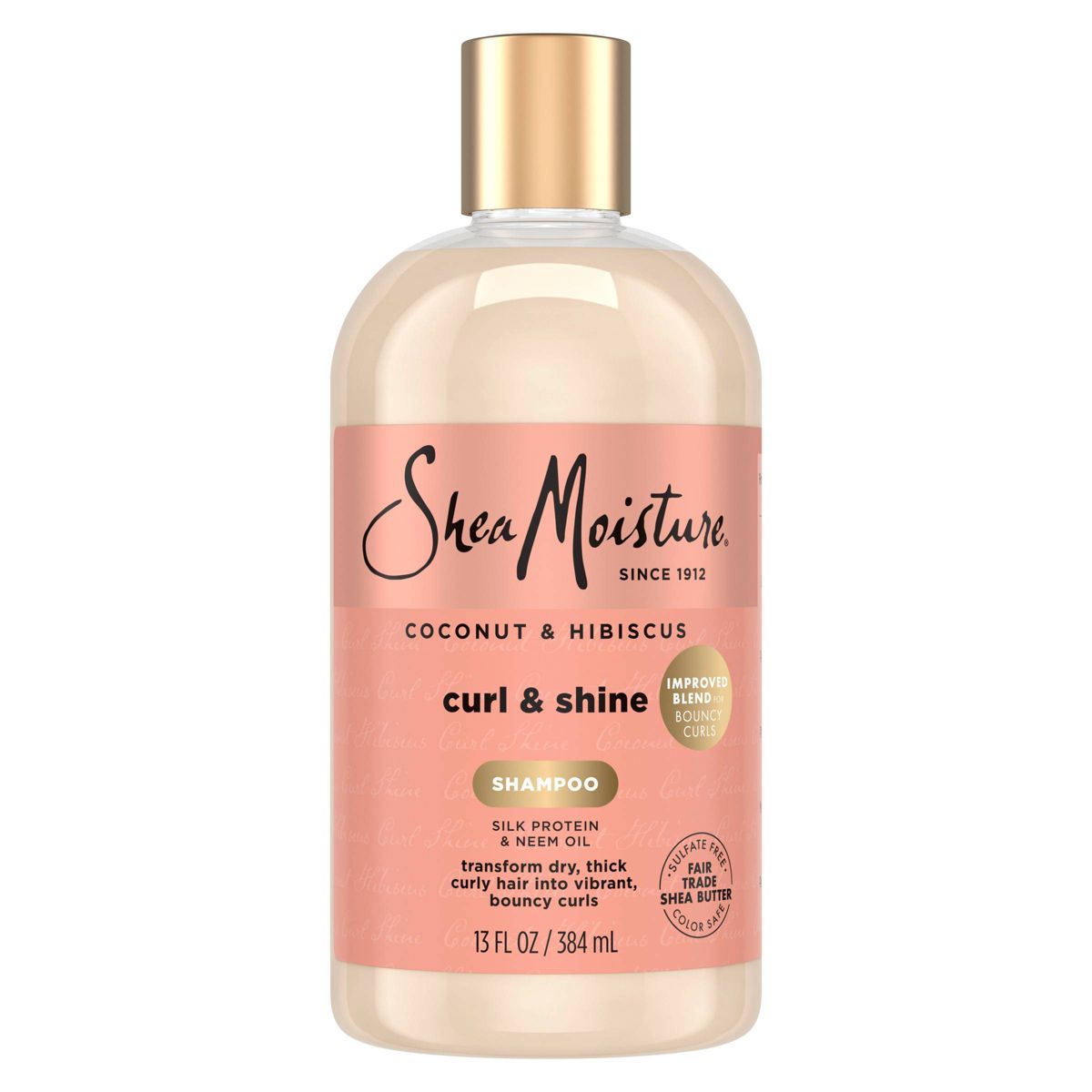 SheaMoisture Coconut & Hibiscus Curl & Shine Shampoo - 3.2 fl oz