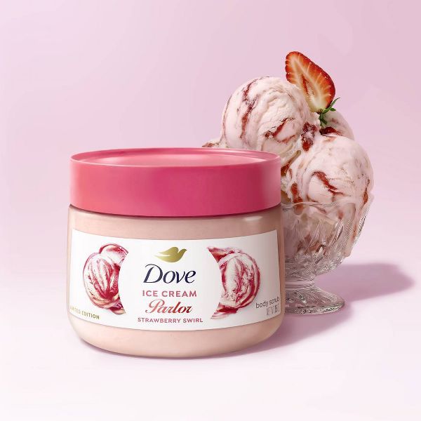 Dove Beauty Body Scrub - Strawberry Swirl - 15oz