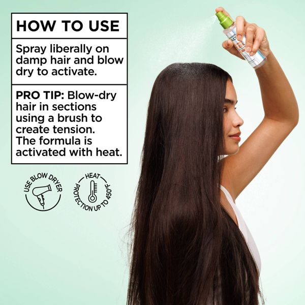 Garnier Fructis Diamond Sleek Smoothing Spray with Heat Protectant - 4.6 fl oz