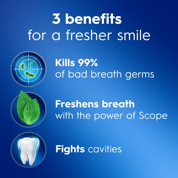 Crest + Scope Outlast Complete Whitening Fluoride Toothpaste - Mint - 5.4oz