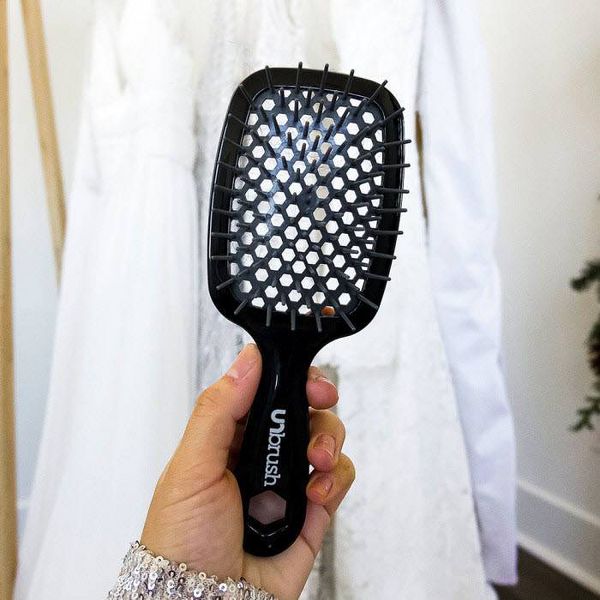 UNbrush Detangler Hair Brush - Cherry Blossom