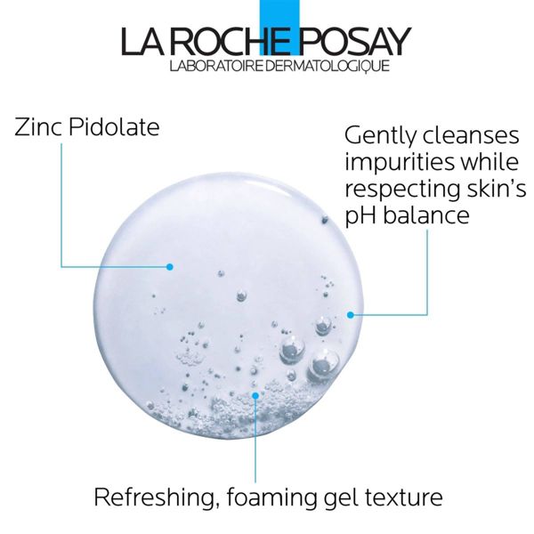 La Roche Posay Effaclar Purifying Foaming Gel Face Cleanser - Unscented - 6.76 fl oz