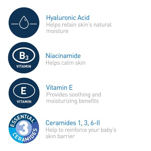 CeraVe Baby Body Gentle Moisturizing Body Lotion Fragrance-Free - 8oz