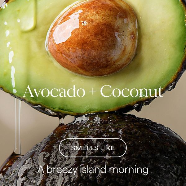 Raw Sugar The Moisture Smoothie Hair Mask - Avocado + Coconut - 10 oz