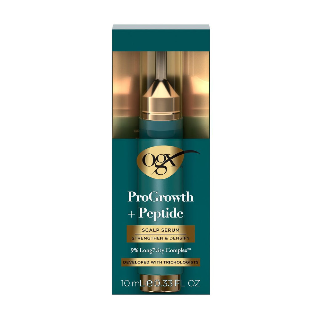 OGX ProGrowth + Peptide Hair Strengthening Scalp Serum - 0.33 fl. oz