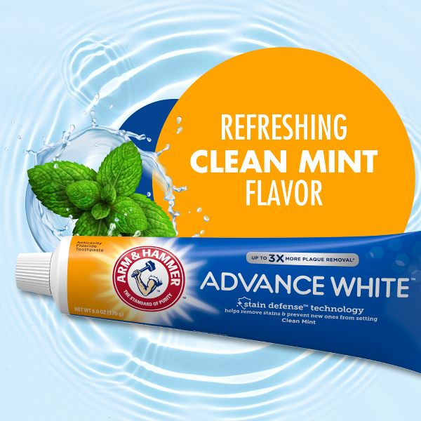ARM & HAMMER Advance White Extreme Whitening Toothpaste - 6oz/2ct
