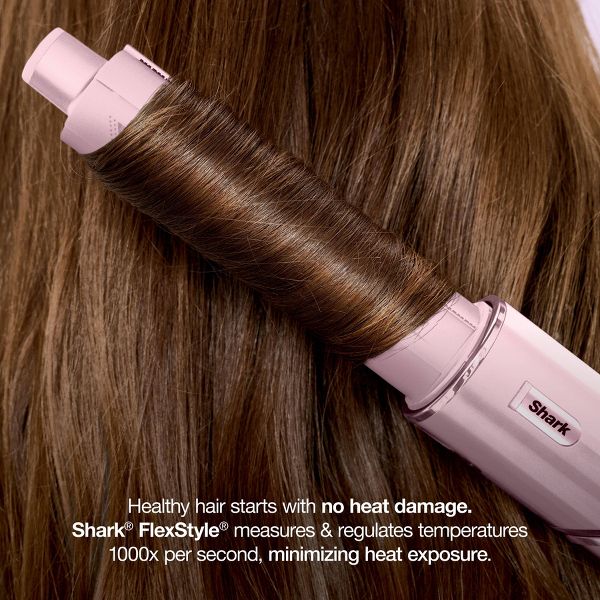 Shark FlexStyle Air Styling & Drying System Blush Hair Dryers - Beauty Studio